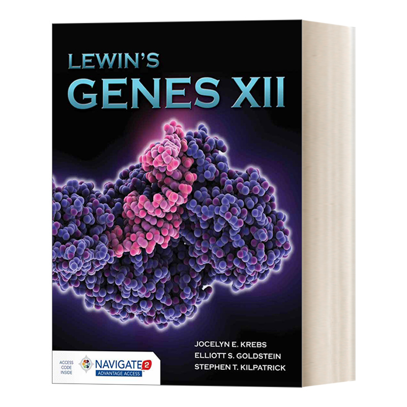 英文原版 Lewin's Genes XII基因第12版精装英文版进口英语原版书籍