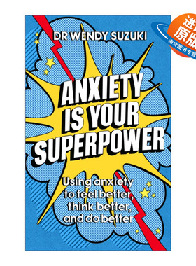 英文原版 Anxiety is Your Superpower 焦虑是你的超能力 英文版 进口英语原版书籍
