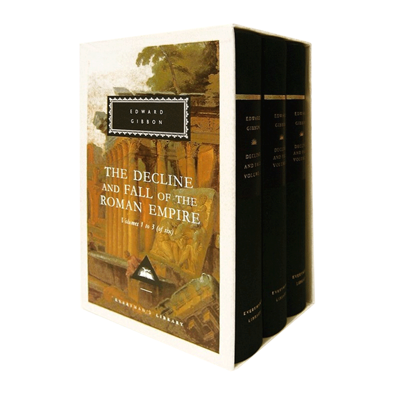 英文原版 精装 The Decline and Fall of the Roman Empire 罗马帝国衰亡史1-3 英文版外文小说