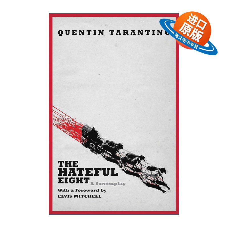 英文原版 The Hateful Eight 八恶人电影剧本 昆汀·塔伦蒂诺 英文版 进口英语原版书籍