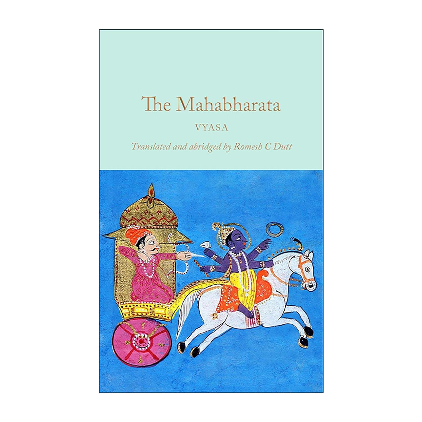 英文原版 The Mahabharata 摩诃婆罗多 精简版 印度史诗 精装 麦克米伦收藏馆系列 英文版 进口英语原版书籍