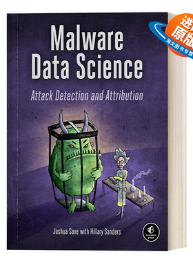 英文原版 Malware Data Science 基于数据科学的恶意软件分析 计算机 Joshua Saxe 英文版 进口英语原版书籍