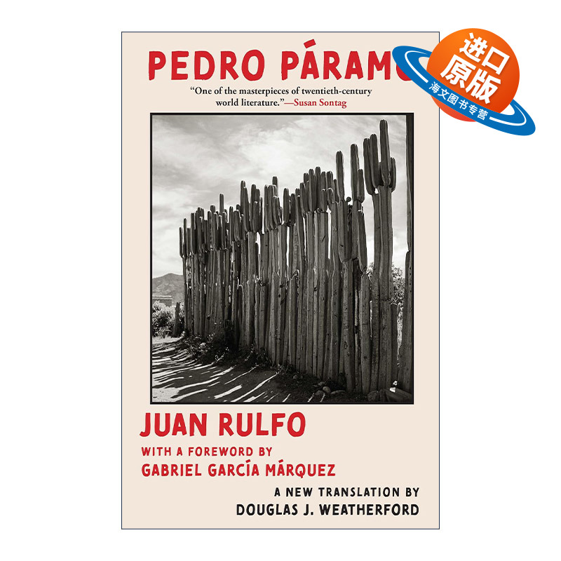 英文原版 Pedro Paramo 佩德罗·巴拉莫 Juan Rulfo胡安·鲁尔福 英文版 进口英语原版书籍