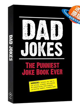 英文原版 Dad Jokes The Punniest Joke Book Ever 老爸笑话书 双关语 英文版 进口英语原版书籍