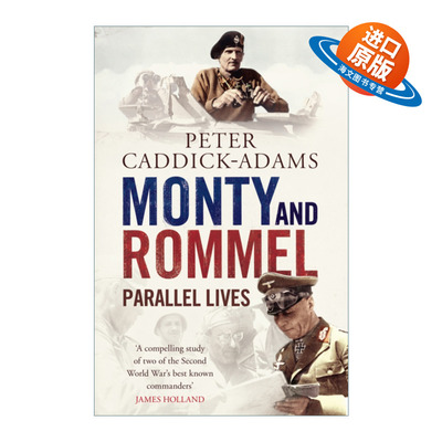 英文原版 Monty and Rommel 伯纳德·蒙哥马利与埃尔温·隆美尔 二战名人传记 英文版 进口英语原版书籍