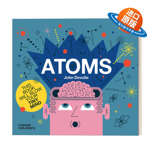 英文原版 Atoms 原子 知识科普绘本 John Devolle 精装 英文版 进口英语原版书籍