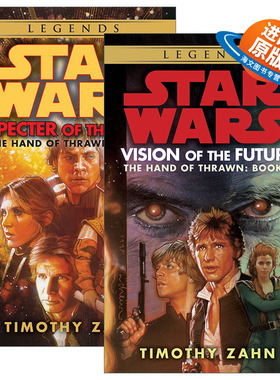 英文原版 Star Wars The Hand of Thrawn 星球大战 索龙之手两部曲 2册 科幻小说 Timothy Zahn 英文版 进口英语原版书籍