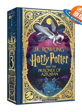 英文原版 Harry Potter and the Prisoner of Azkaban MinaLima Edition 哈利波特与阿兹卡班的囚徒 哈3 MinaLima精装立体互动书