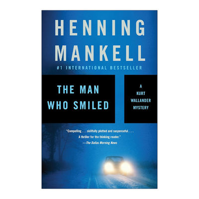 英文原版 The Man Who Smiled Kurt Wallander Mysteries 04微笑的男人神探维兰德系列4 同名美剧原著金匕首奖得主Henning Mankell