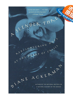 英文原版 A Slender Thread 纤细一线 放下绝望 重拾希望 动物园长的夫人作者Diane Ackerman 英文版 进口英语原版书籍