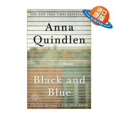 英文原版 Black and Blue 黑与蓝 女性小说 Anna Quindlen 英文版 进口英语原版书籍
