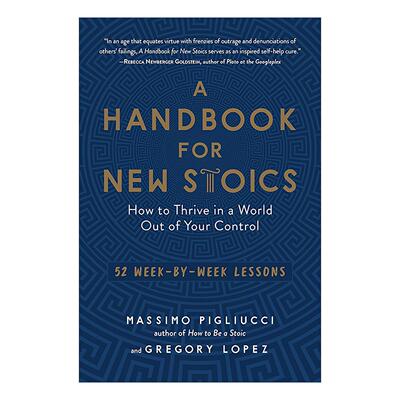 英文原版 A Handbook for New Stoics 新斯多葛派手册 如何在一个你无法控制的世界里茁壮成长 英文版 进口英语原版书籍