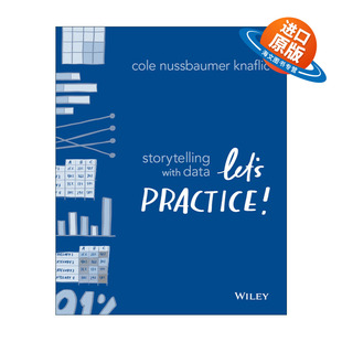 英文原版 Storytelling With Data Let‘S Practice 用数据讲故事 专业图表实训教程 英文版 进口英语原版书籍