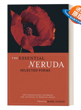 英文原版 The Essential Neruda Selected Poems 巴勃罗·聂鲁达诗选 诺贝尔文学奖得主 豆瓣高分推荐 英文版 进口英语原版书籍