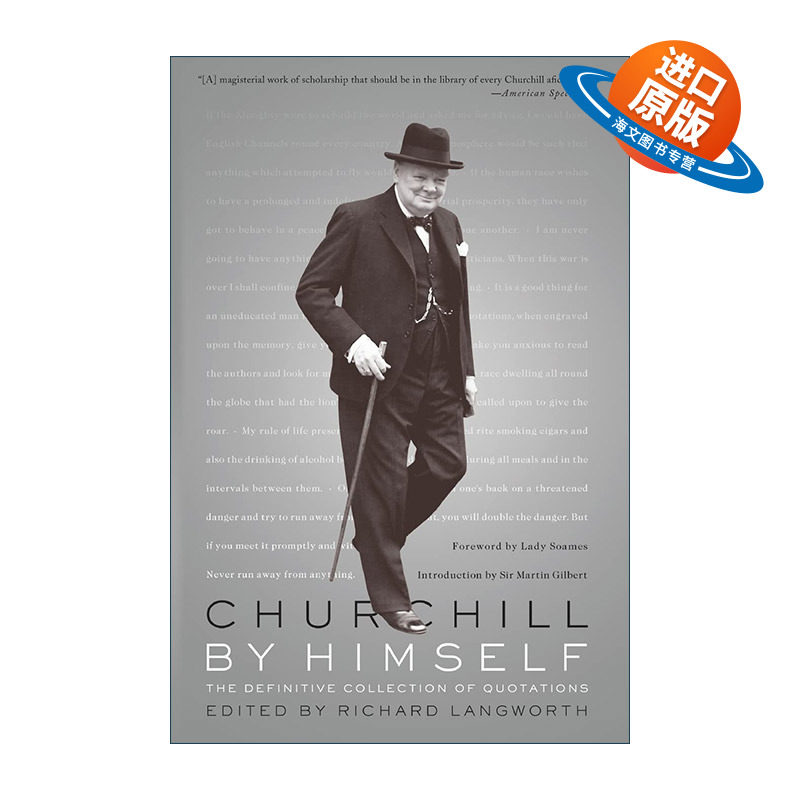 英文原版 Churchill By Himself 丘吉尔语录集 英文版 进口英语原版书籍