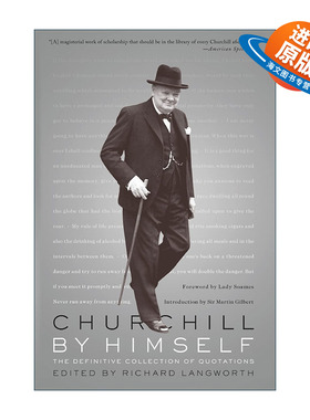 英文原版 Churchill By Himself 丘吉尔语录集 英文版 进口英语原版书籍