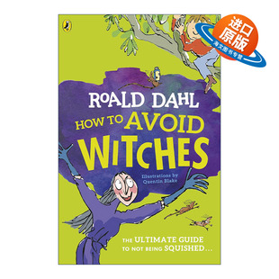 罗尔德·达尔经典 书籍 进口英语原版 英文版 故事配套活动书 如何避开女巫 Witches Avoid How 英文原版