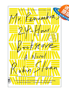 英文原版 Mr.Penumbra's 24-Hour Bookstore 生命之书 10周年纪念版 英文版 进口英语原版书籍