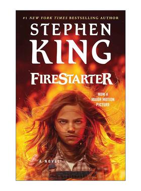 英文原版 Firestarter 神秘火焰 影视封面 斯蒂芬·金 英文版 进口英语原版书籍