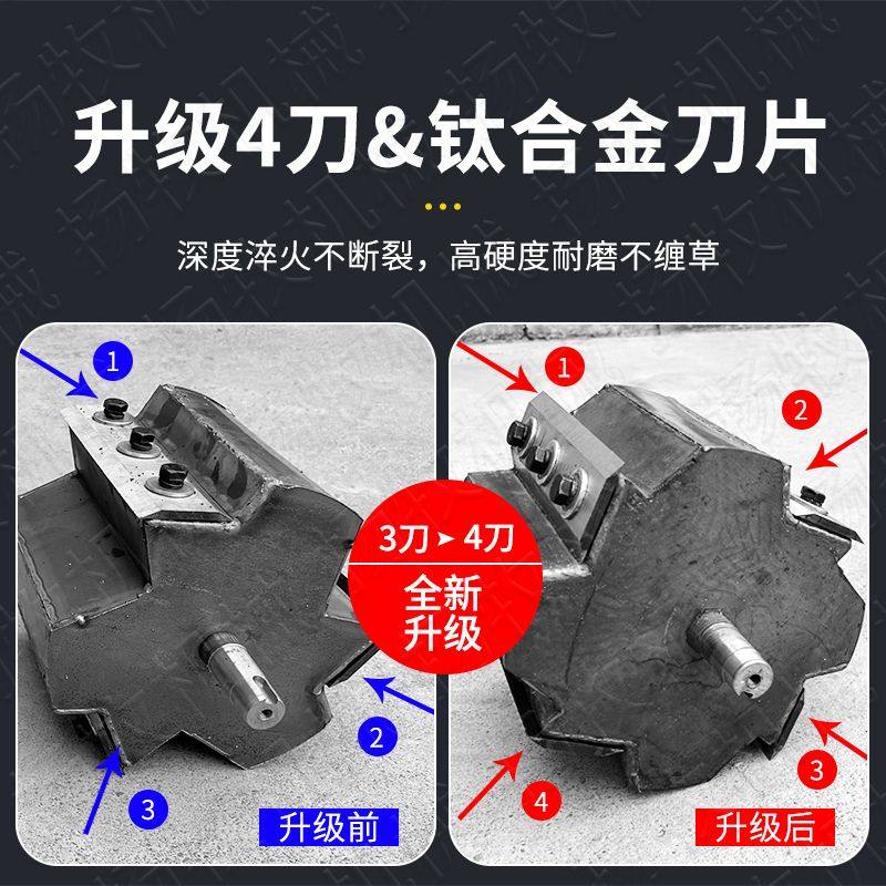 小型家用便携式移动电动三轮车铡草揉丝碎枝机树枝粉碎机柴汽油机