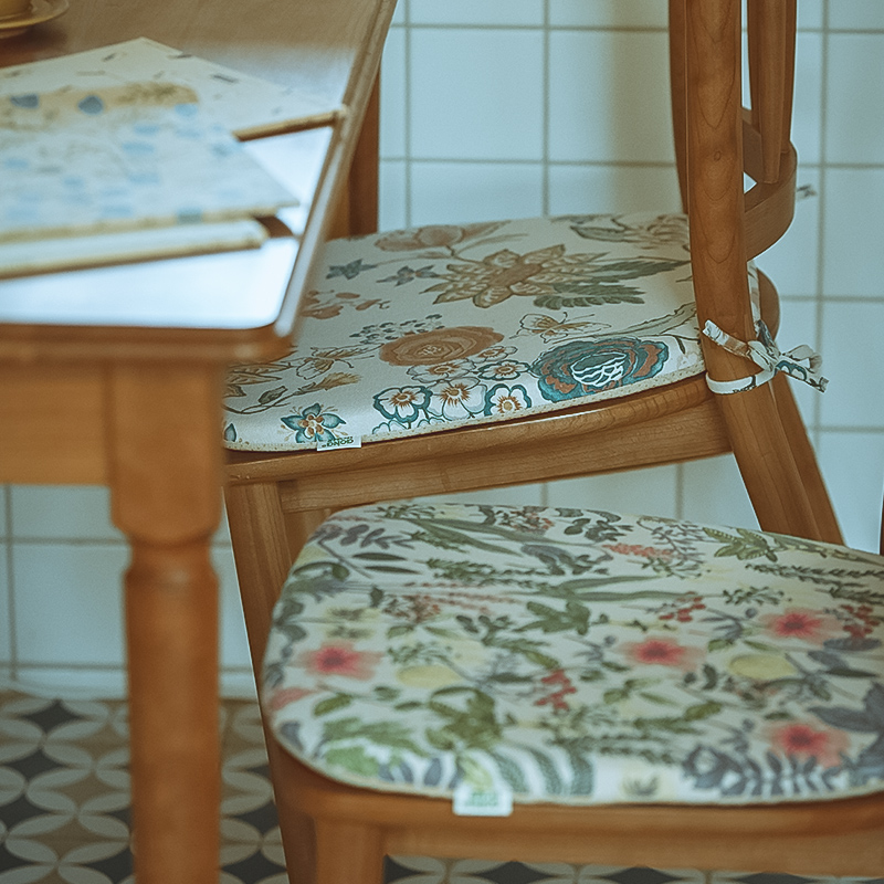 马蹄形温莎椅冬季加厚餐椅垫坐垫