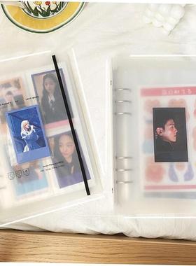 A5 Photocard Holder Kpop Binder Polaroid Photocard Holder Bo