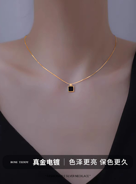 项链高级感轻奢小众女士锁骨链