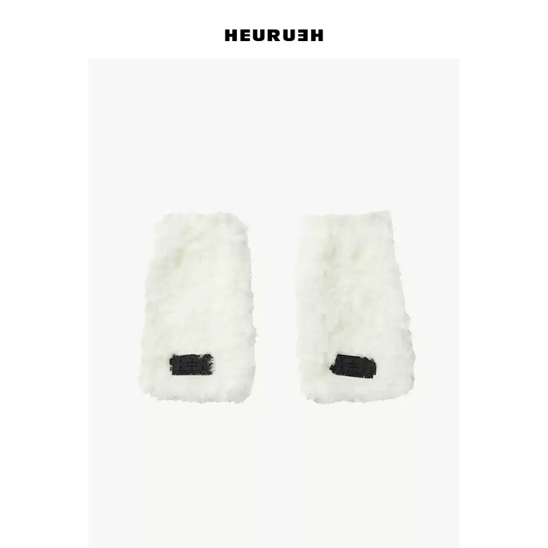 HEURUEH秋冬季保暖毛绒袖套