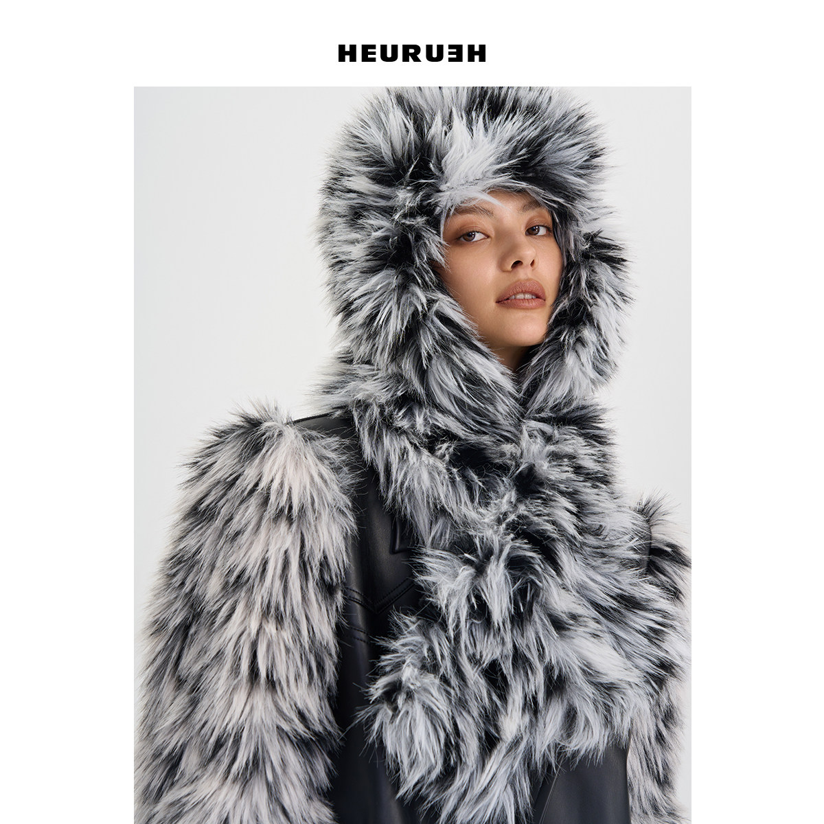 HEURUEH 秋冬新品 COZY 仿毛围巾