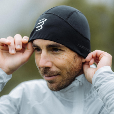 compressport跑步越野防风保暖软帽II