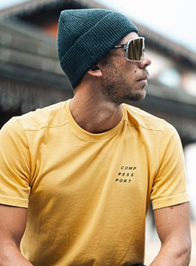 COMPRESSPORT跑步领奖台短袖男Podium Tshirt轻量速干T恤训练休闲