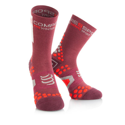 【清仓】compressport运动骑行跑步冬季保暖袜V2