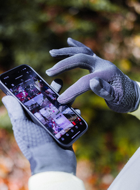 compressport 3D保暖 无缝 运动手套 Thermo Gloves保暖可触屏