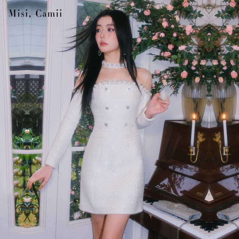 Misi.Camii小香风短款连衣裙