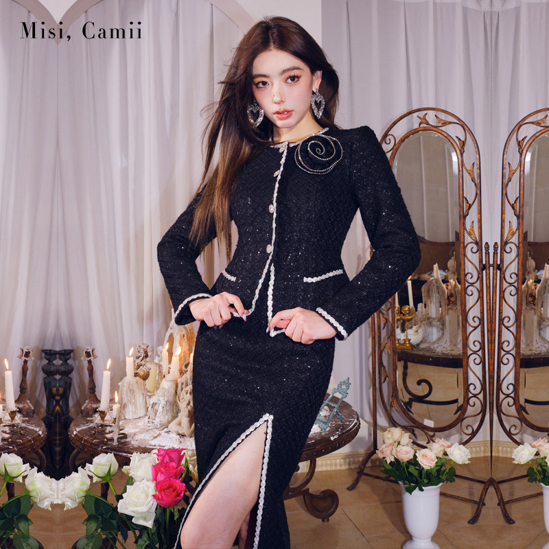 Misi.Camii名媛时尚气质开衫外套