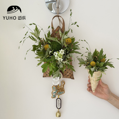 YUHO屿后端午节门挂花篮材料包