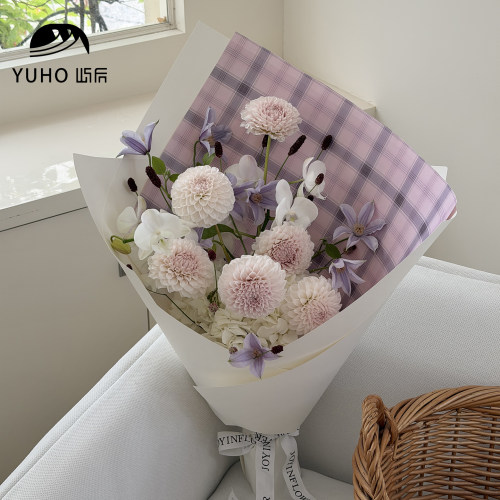YUHO屿后鲜花花束花店包装材料