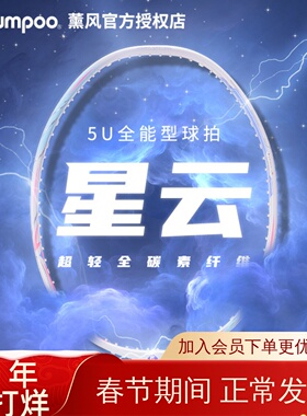 熏风星云羽毛球拍琉璃正品KUMPOO薰风K520PRO全碳素专业单双拍