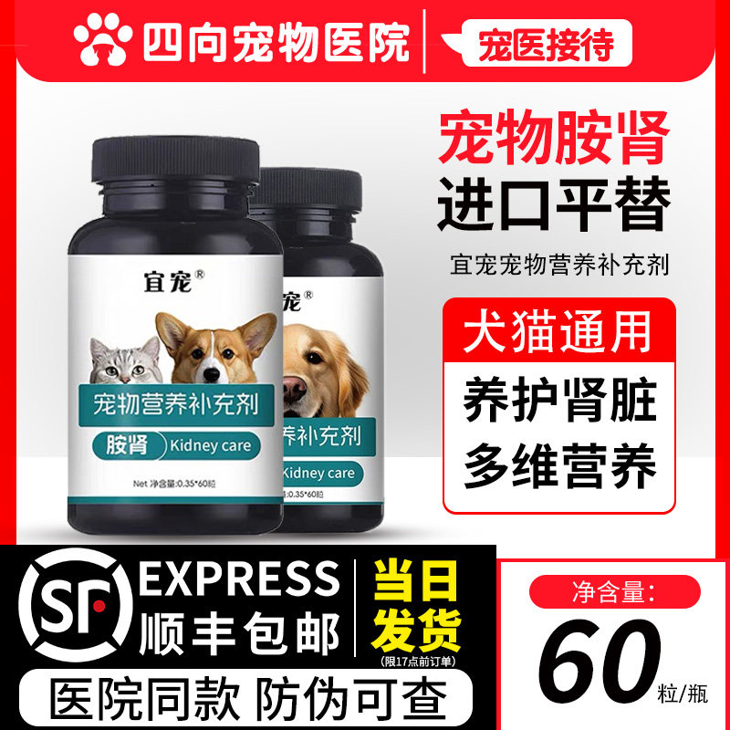 宜宠胺肾宠物犬猫肾脏营养补充剂