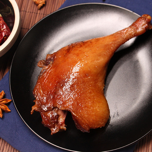 柴火烟熏精腊鸭腿大鸭腿肉正宗四川农家自制特产腊肉咸肉特色腊味