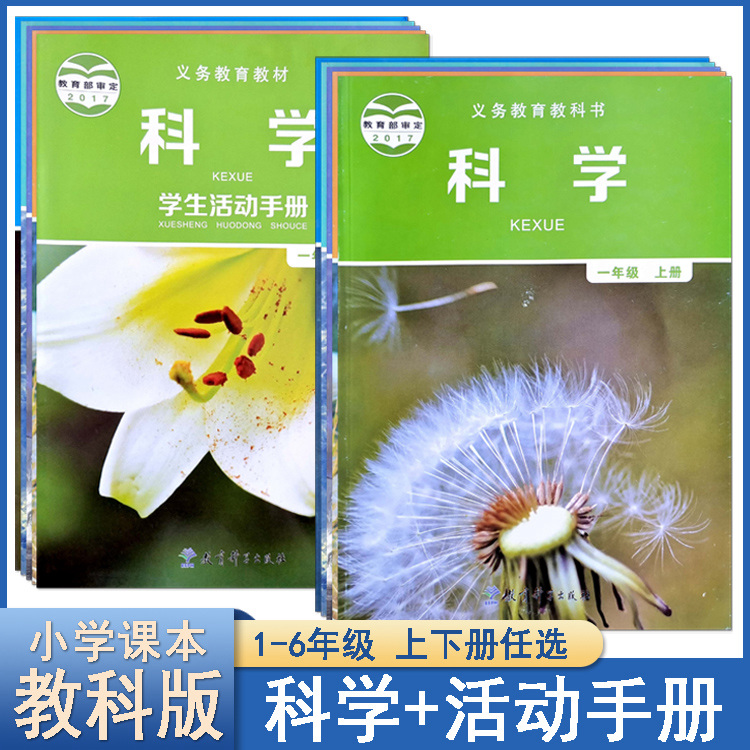 教科版小学科学课本教材书