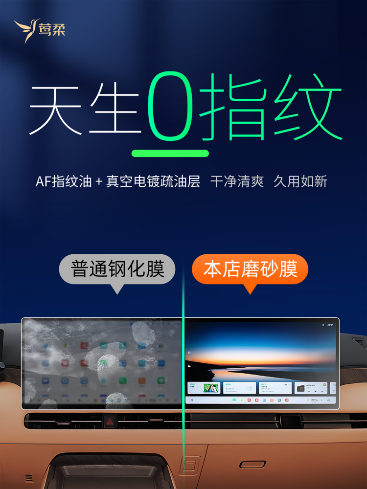 25型号适用长城伟牌高山8屏回火膜蓝山7中控膜9改装配件配件