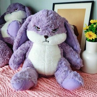 择偶记同款丢丢兔毛绒玩具公仔抽象搞怪玩偶睡觉抱送朋友礼物