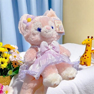 琳娜贝儿公仔可爱小狐狸毛绒玩具穿衣卡通布娃娃闺蜜抱枕女孩礼物