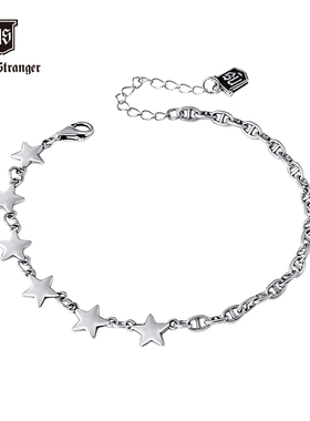 NATIVE STRANGER星星手链925银礼物简约清新百搭