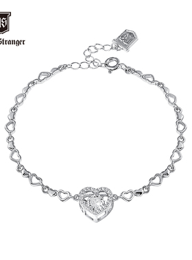 NATIVE STRANGER爱心手链925银