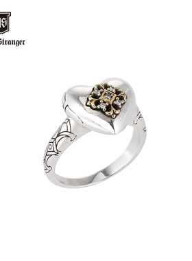 NATIVE STRANGER恒心盒式戒指N20-1044爱心指环