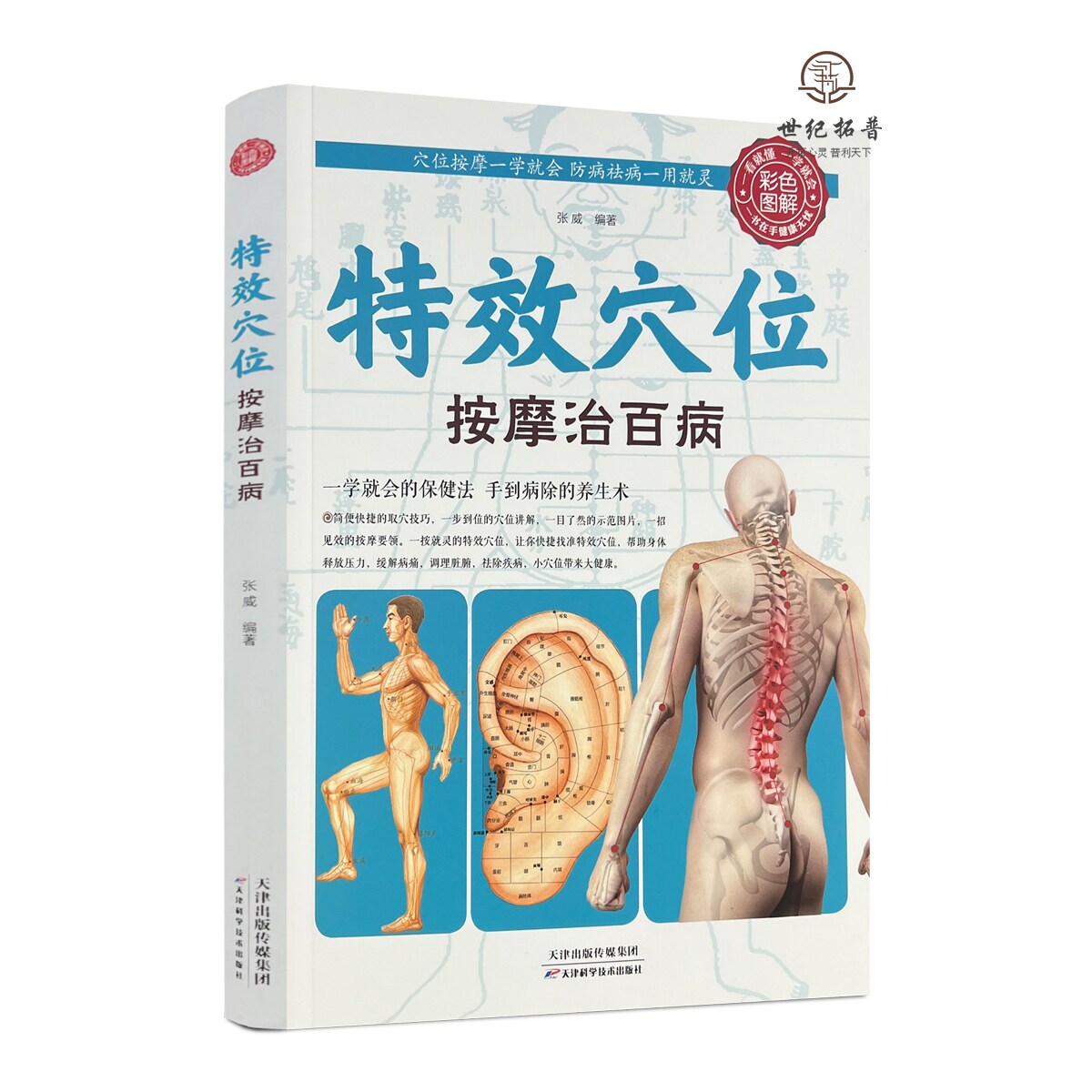 包邮正版 特效穴位按摩治百病手法大全生活养生家庭按摩推拿图解大全速查手册 中医经络穴位艾灸拔罐