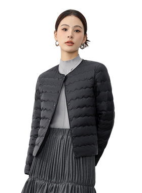 雅鹿轻薄款羽绒服内胆女