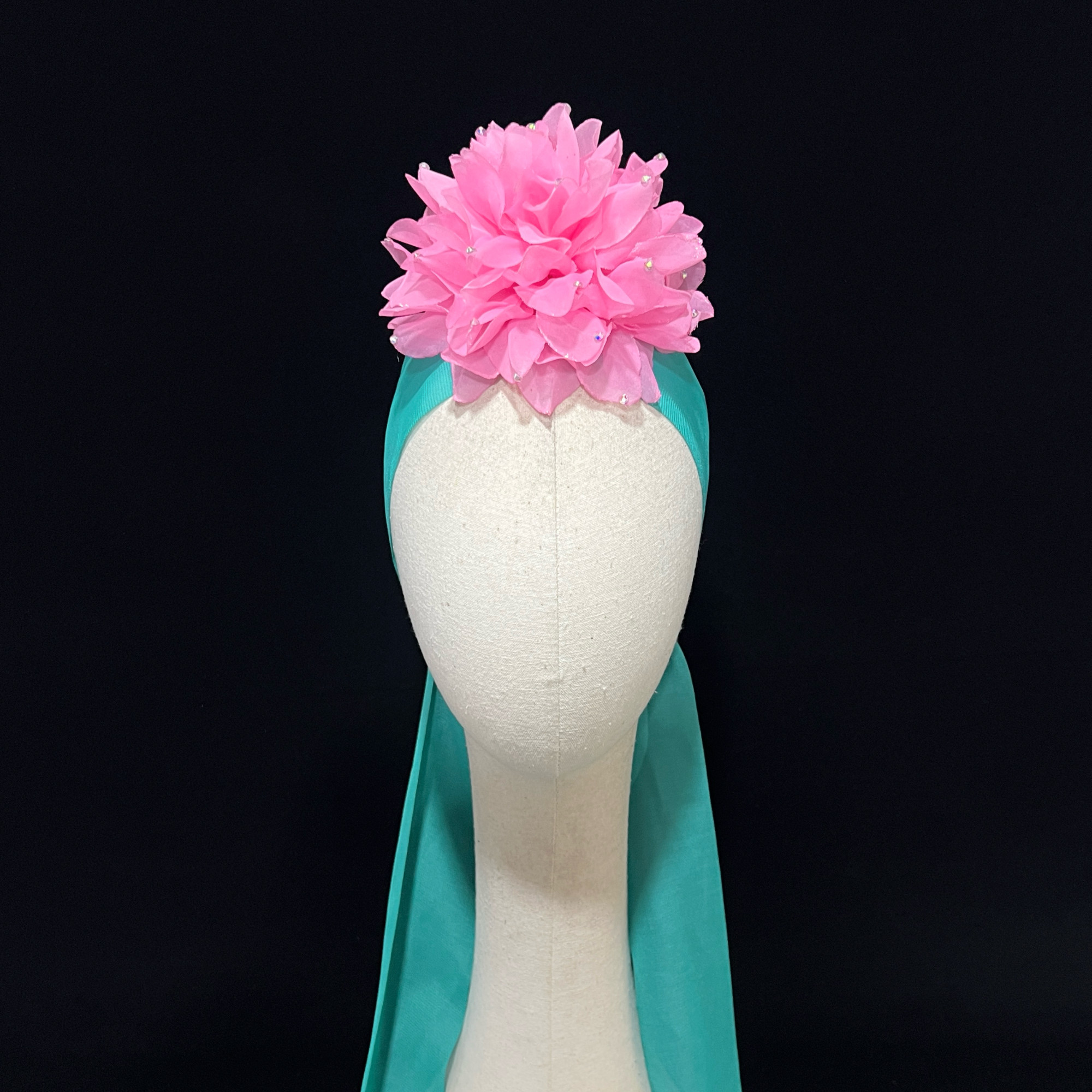 民间舞舞蹈安徽花鼓灯说兰花胶州秧歌艺考舞台表演演出头饰头花